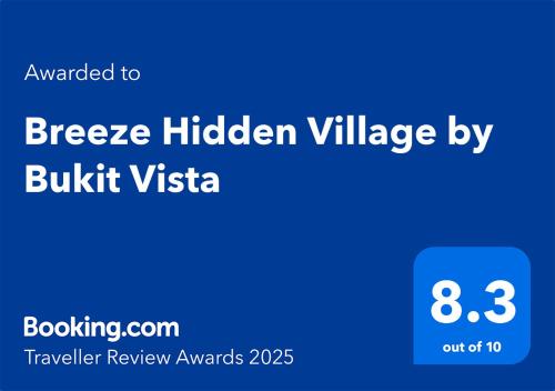 a screenshot of the bicheno hidden village webpage at Breeze Hidden Village by Bukit Vista in Uluwatu