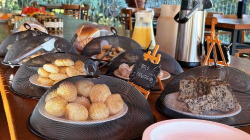Eten bij of ergens in de buurt van de herberg


