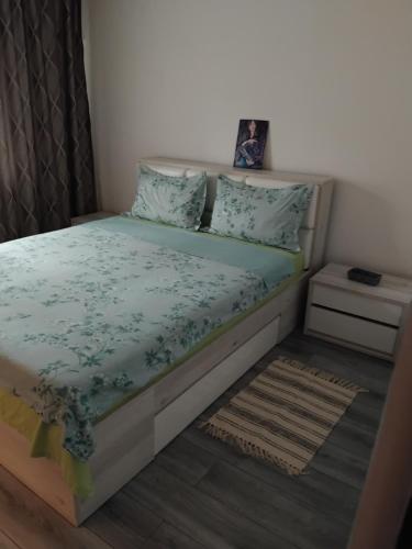Postel nebo postele na pokoji v ubytování Manu Apartament