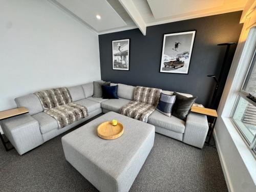 Posezení v ubytování Altitude Apartments
