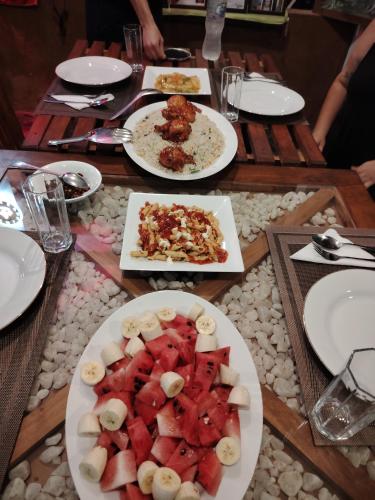 Makanan di atau berdekatan vila ini