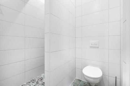 Bilik mandi di Ferienhaus 'Zum tänzelnden Pony'