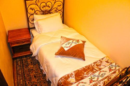 Katil atau katil-katil dalam bilik di Aksehir Butik Hotel