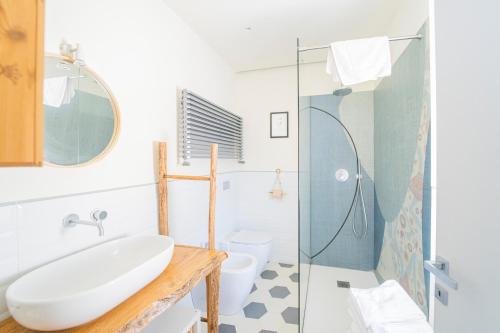 Koupelna v ubytování Villa Cangallo