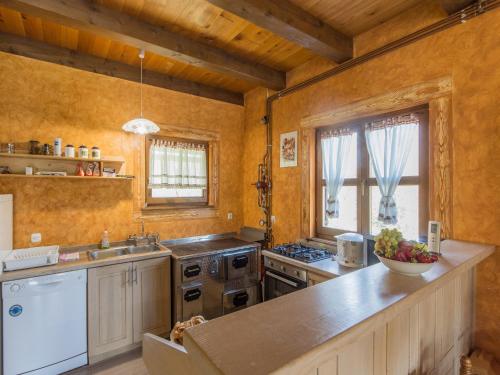Kuchyň nebo kuchyňský kout v ubytování Tranquil Holiday Home in Kvarner near Kupa River