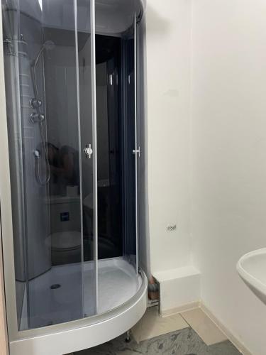 Koupelna v ubytování DreamHotel