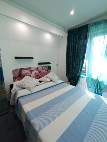 Ένα ή περισσότερα κρεβάτια σε δωμάτιο στο Casa Mia