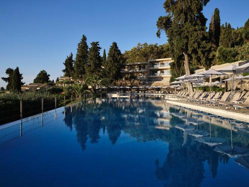 The swimming pool at or close to Aeolos Beach Resort