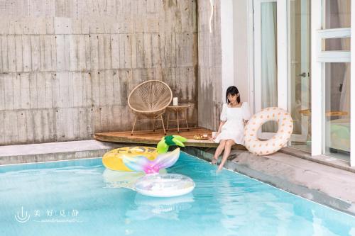 Wondersecret美好覓靜の敷地内または近くにあるプール