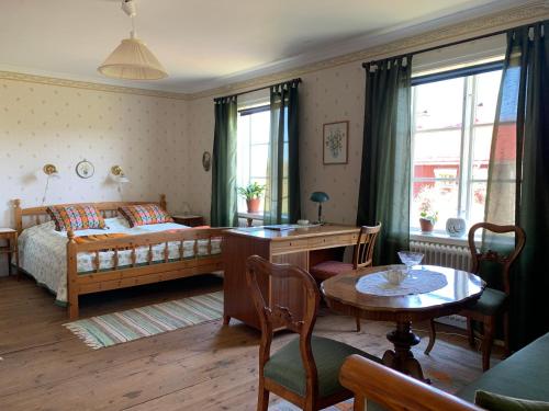 Ένα ή περισσότερα κρεβάτια σε δωμάτιο στο Solberg Inn