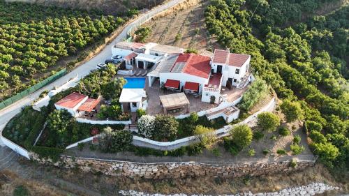 Letecký snímek ubytování Casa Bambu Studios