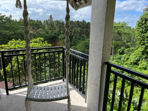 Μπαλκόνι ή βεράντα στο D'Nanda mini hotel Ubud