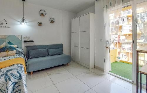 Χώρος καθιστικού στο Hercules Apartments