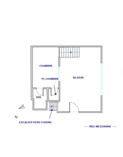 35 m2 apartment in Marseille - Baille