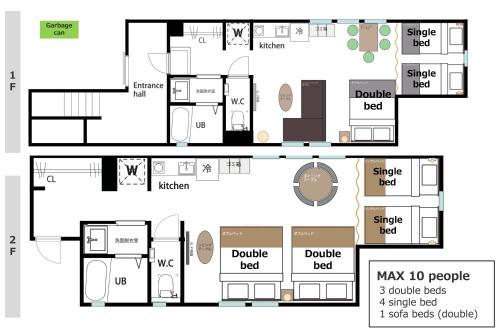 Komei Hotel/5min to station/Direct access to Narita and Haneda/Asakusa/Sky tree