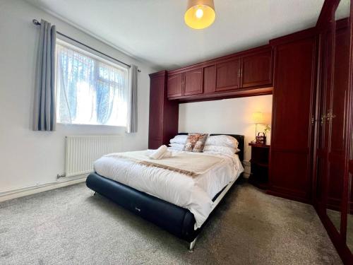 Katil atau katil-katil dalam bilik di Modern Private Rooms in Central Milton Keynes