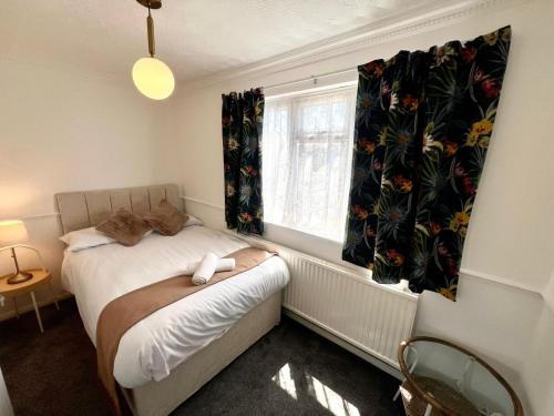 Katil atau katil-katil dalam bilik di Modern Private Rooms in Central Milton Keynes