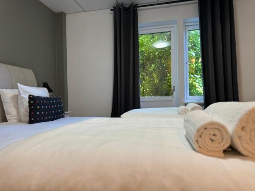 Postel nebo postele na pokoji v ubytování Möre Hotell & Konferens
