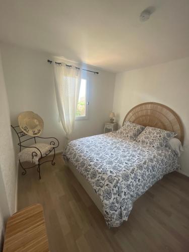 Llit o llits en una habitació de Perle des Sables