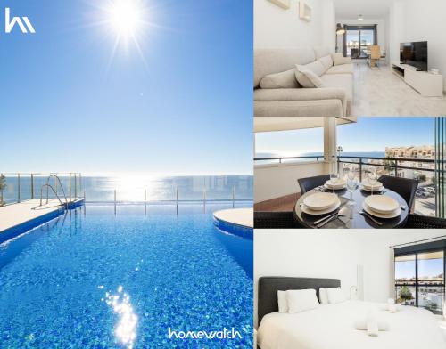 First-line beach, terrace and pool with incredible sea views, New Golden Mile