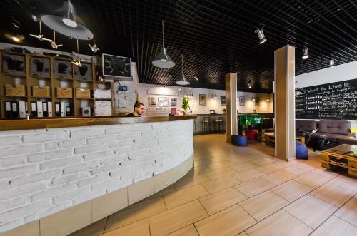 Lounge nebo bar v ubytování DREAM Hostel Kyiv