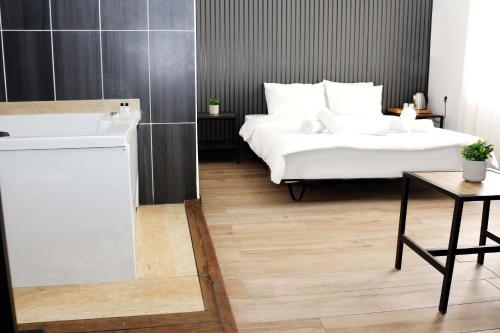Una cama o camas en una habitación de Avist Hotel Avcılar