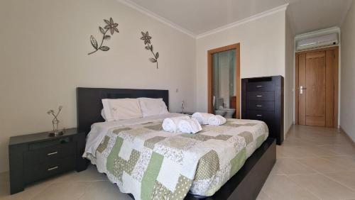 Postel nebo postele na pokoji v ubytování Apartamento Praia SIS