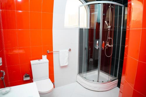 Koupelna v ubytování Nemi Boutique Hotel