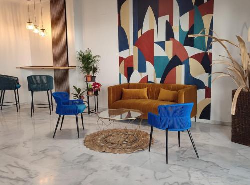 Χώρος καθιστικού στο ModernLux