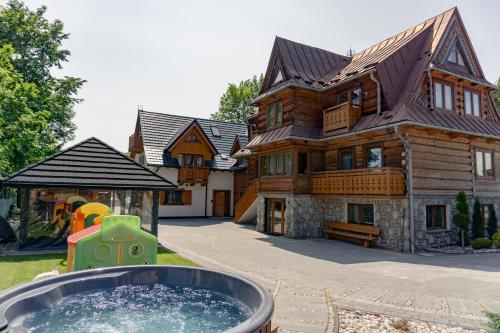 Pensjonat Dzianiszówka - Basen Jacuzzi Sauna