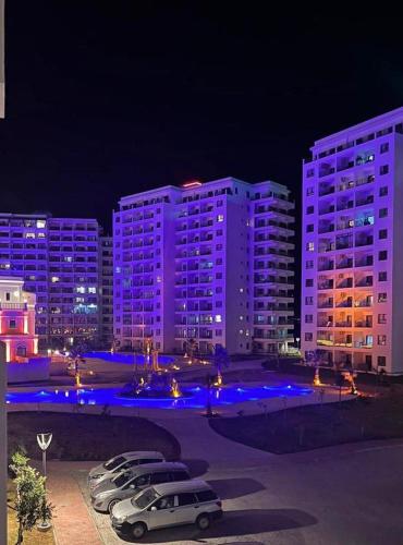High comfort apartment Sea view Long Beachの敷地内または近くにあるプール