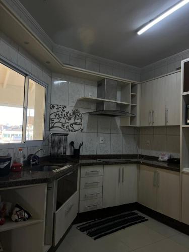 Kuchyň nebo kuchyňský kout v ubytování Hostel RodFelix