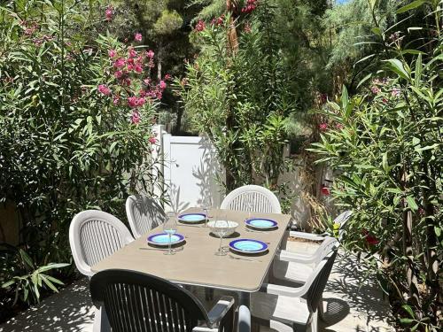 Pavillon cosy 5 pers, 2 terrasses, à 150m de la plage - FR-1-409-259