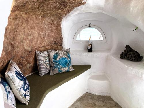 Posezení v ubytování Hada seaside apartment