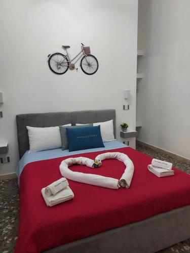 Postel nebo postele na pokoji v ubytování Meraviglia d'Otranto