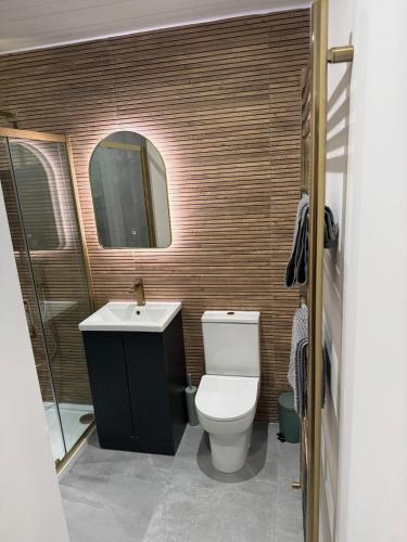 Koupelna v ubytování Luxury central townhouse