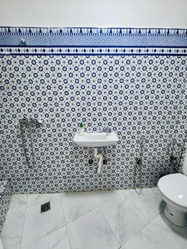 Koupelna v ubytování Maison N 07