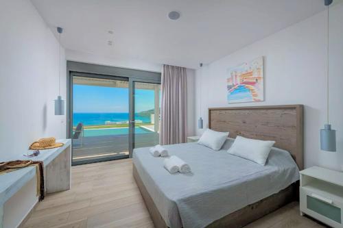 Foto dalla galleria di Executive Rhodes Villa Villa Gaia Stunning Sea Views 3 Bedrooms Lindos a Líndos