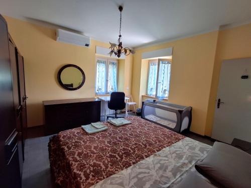 Postel nebo postele na pokoji v ubytování Casa Vitiolo