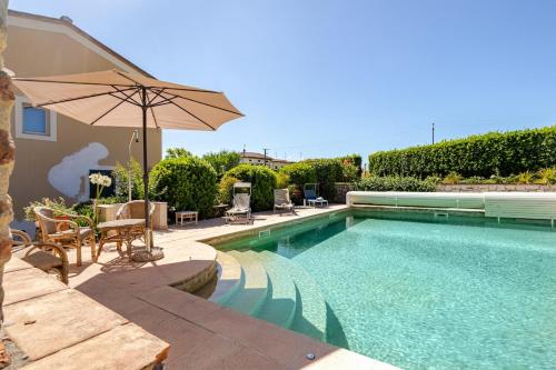 Πισίνα στο ή κοντά στο Il Fienile Pool and Garden Retreat in Tuscany