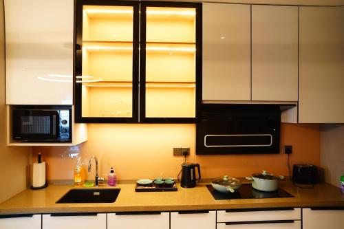 Kuchyň nebo kuchyňský kout v ubytování Imperial Residences KLCC - MK HOME