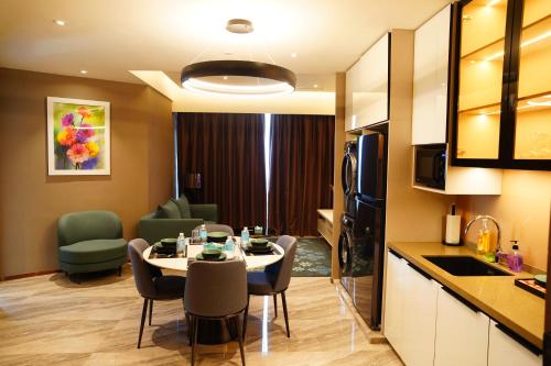 Kuchyň nebo kuchyňský kout v ubytování Imperial Residences KLCC - MK HOME