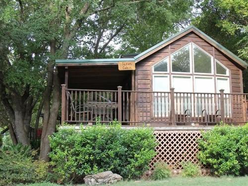Zahrada ubytování Mendelbaum - Pecan Cabin