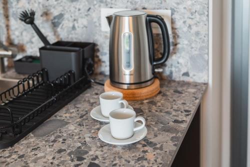 Kemudahan buat kopi dan teh di Park Towers 17 - Apt Design - Large Terrace - AC