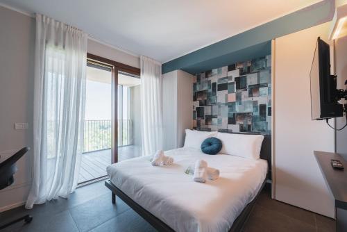 Katil atau katil-katil dalam bilik di Park Towers 17 - Apt Design - Large Terrace - AC
