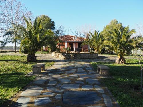 Κήπος έξω από το Casa Rural Amaneceres
