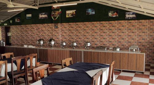 Restaurace v ubytování Samudratheeram Beach Resort
