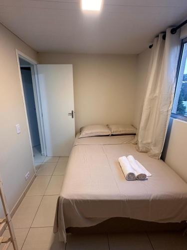 Postel nebo postele na pokoji v ubytování Apartamento próximo ao hospital infantil