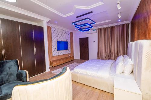 Oyster Shell Apartmentsにあるベッド