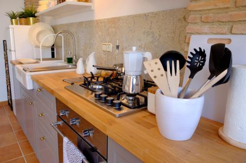 Dapur atau dapur kecil di El Fresquedal